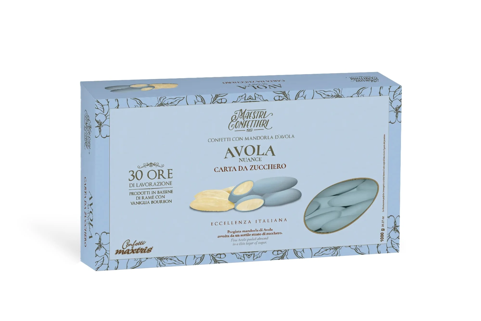 Maxtris Confetti Avola Nuance Carta da Zucchero 1 Kg