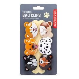 CLIPS CHIUDI SACCHETTO DOG S/6