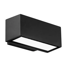 APPLIQUE DA ESTERNO PALLADIO GRIGIO - 1XE27 - 220X120X90MM