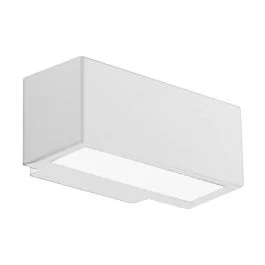 APPLIQUE DA ESTERNO PALLADIO BIANCO - 1XE27 - 220X120X90MM