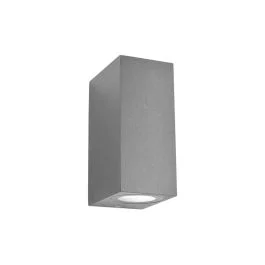 APPLIQUE DA ESTERNO BOTTICELLI SILVER - 2XGU10 - 150X92X68MM