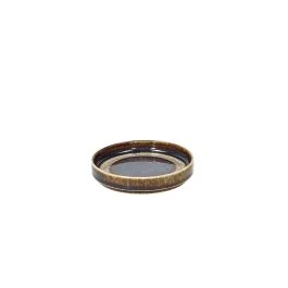BLOOM PIATTO EDGE BLUE & BROWN CM 12