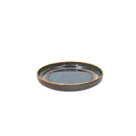 BLOOM PIATTO EDGE BLUE & BROWN CM 17