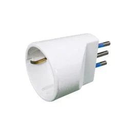 ADATTATORE IMQ DA PRESA SCHUKO A SPINA 2POLI+T10A - BLISTER