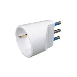 ADATTATORE IMQ DA PRESA SCHUKO A SPINA 2POLI+T16A - BLISTER