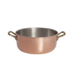 INDUCTION CASSERUOLA RAME STAGNATO 20 CM