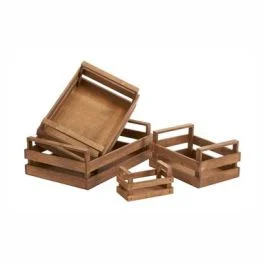 CASSETTA PORTAPANE IN LEGNO S