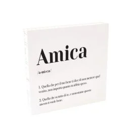QUADRETTO AMICA 20X20 CM