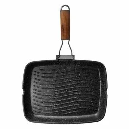 BISTECCHIERA ANTIADERENTE 35X26 CM CON MANICO PIEGHEVOLE