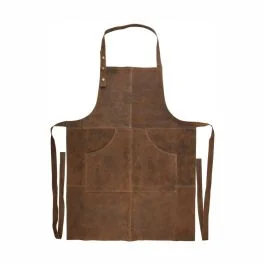GREMBIULE IN PELLE PER BBQ