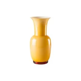 VASO OPALINO D.17 CM AMBRA LATTIMO H.36CM