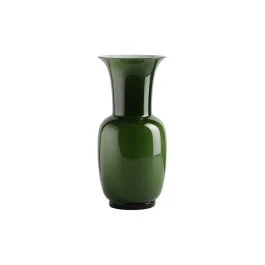 VASO OPALINO D.17 CM VERDE MELA LATTIMO H.36 CM