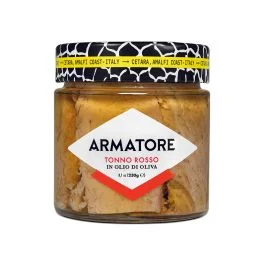 TONNO ROSSO IN OLIO D'OLIVA 230 GR