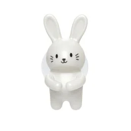 PORTASPAZZOLINO DA DENTI A VENTOSA RABBIT