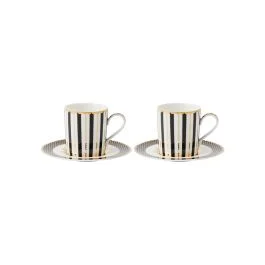 REGENCY SET 2 TAZZINE CAFFE 100 ML BLACK