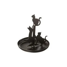 SUPPORTO PER GIOIELLI GATTO NERO