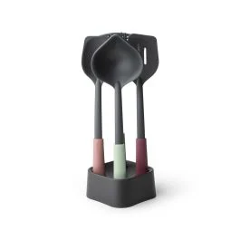 TASTY+ SET 4 UTENSILI CON BASE MIXED COLOURS