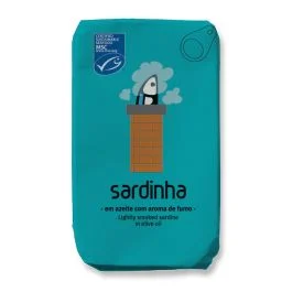 SARDINE LEGGERMENTE AFFUMICATE IN OLIO D'OLIVA 120 GR