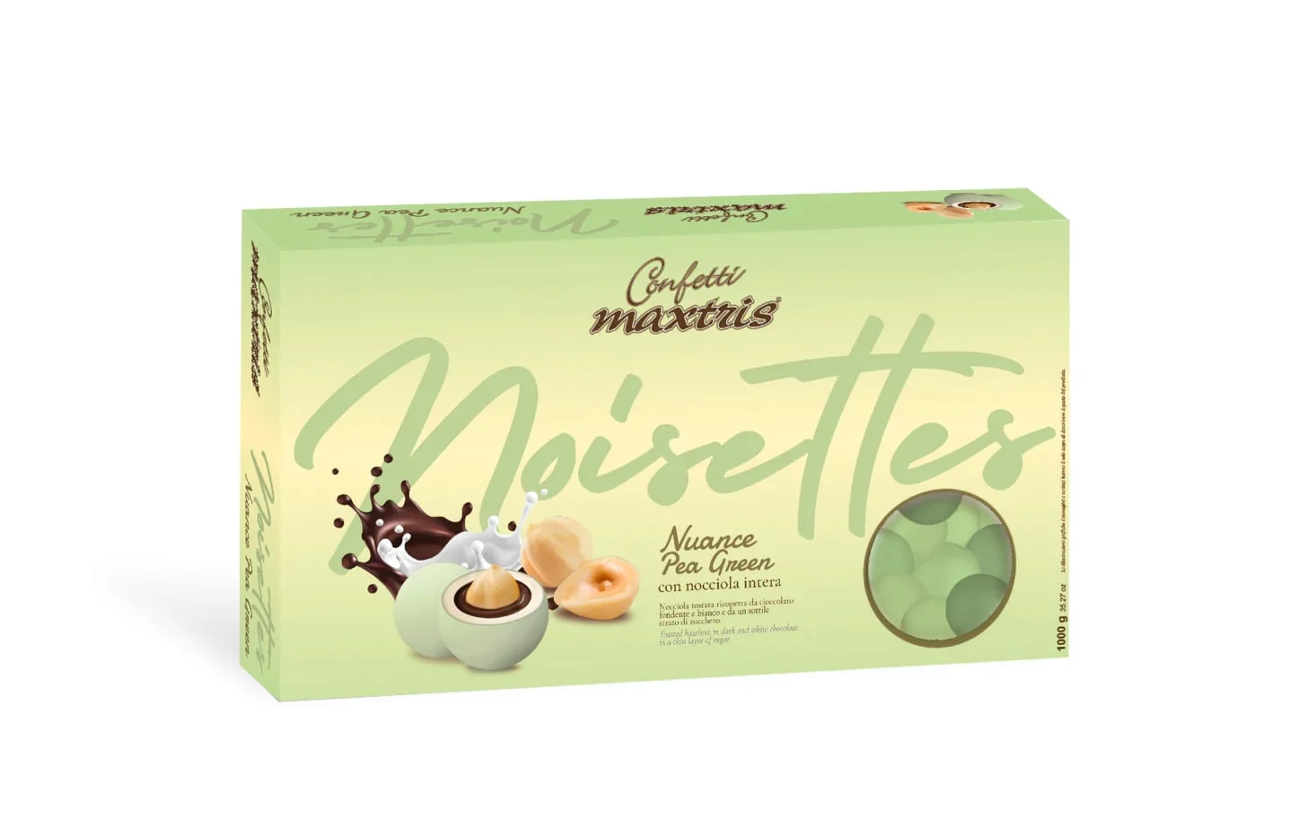 Maxtris Confetti Les Noisettes Nuance Pea Green 1 Kg