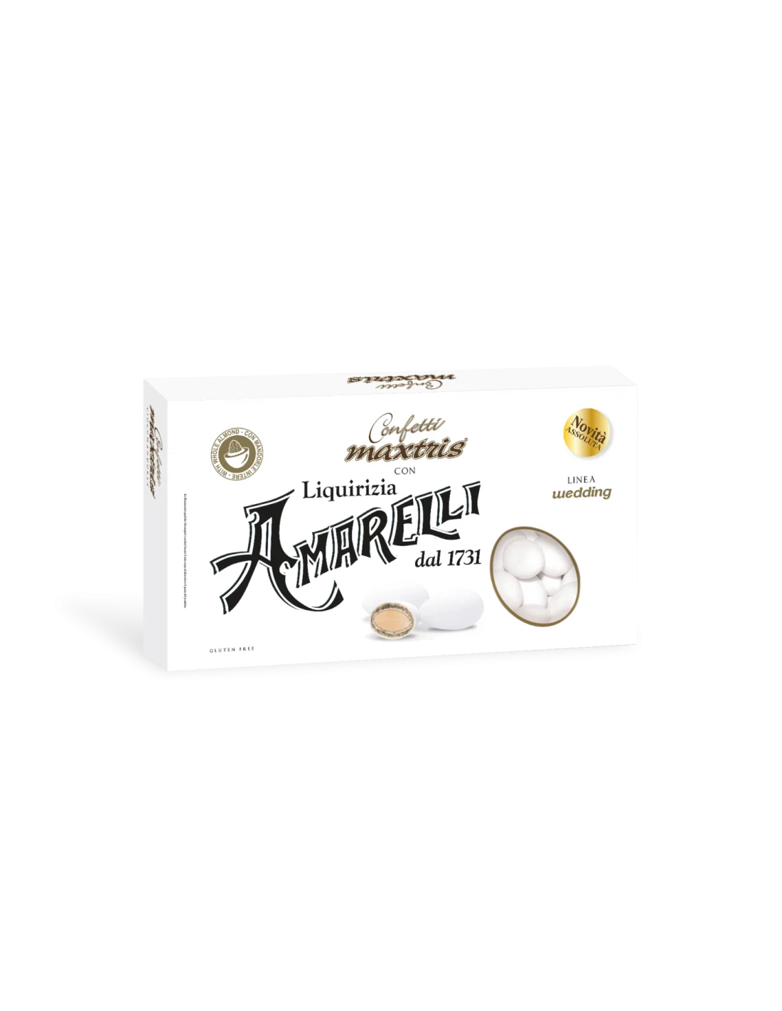 Maxtris Confetti Amarelli Cioccolato Bianco 1 Kg