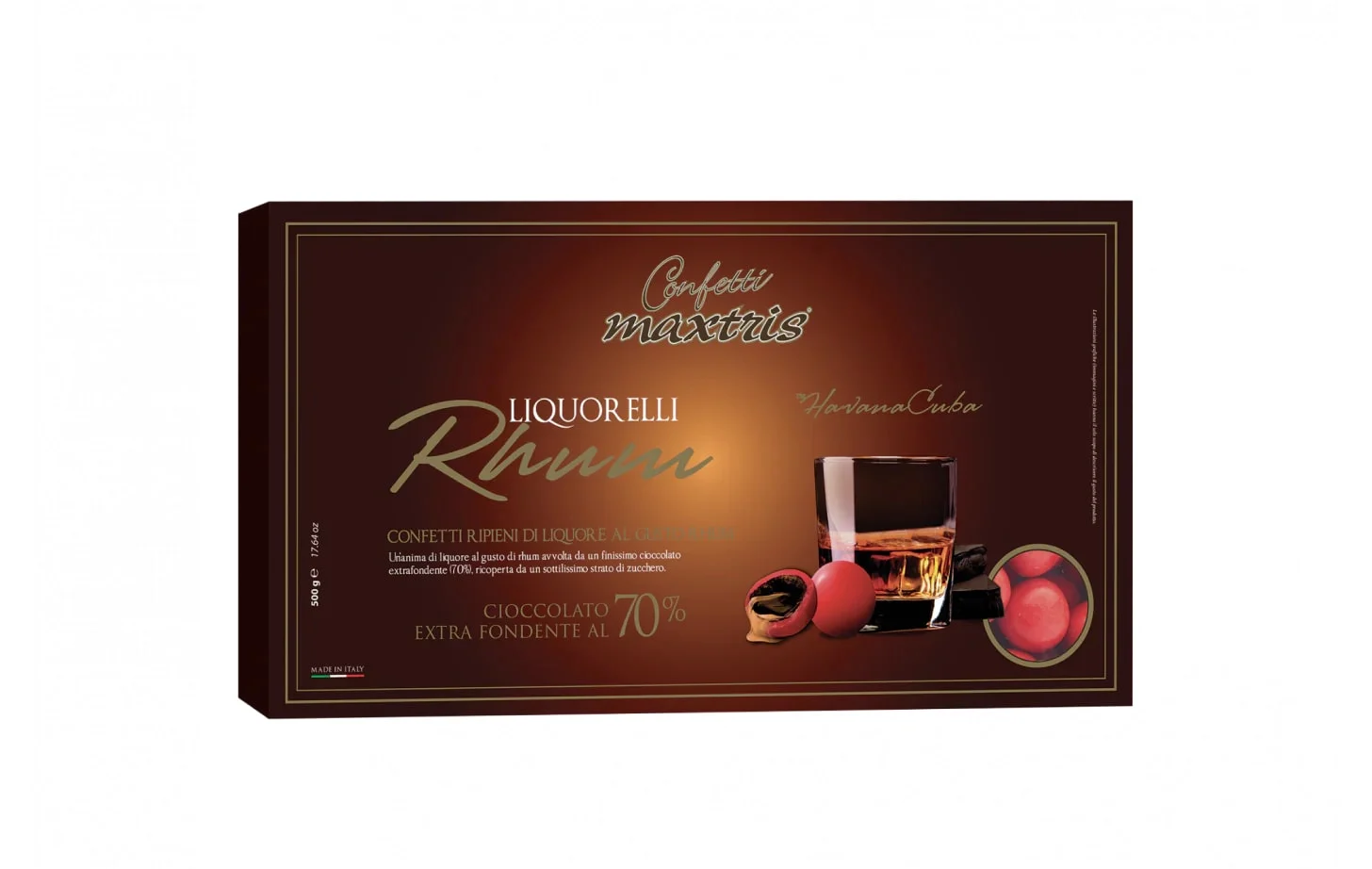 Maxtris Confetti Liquorelli Rhum 500 Gr Angolo Cubano