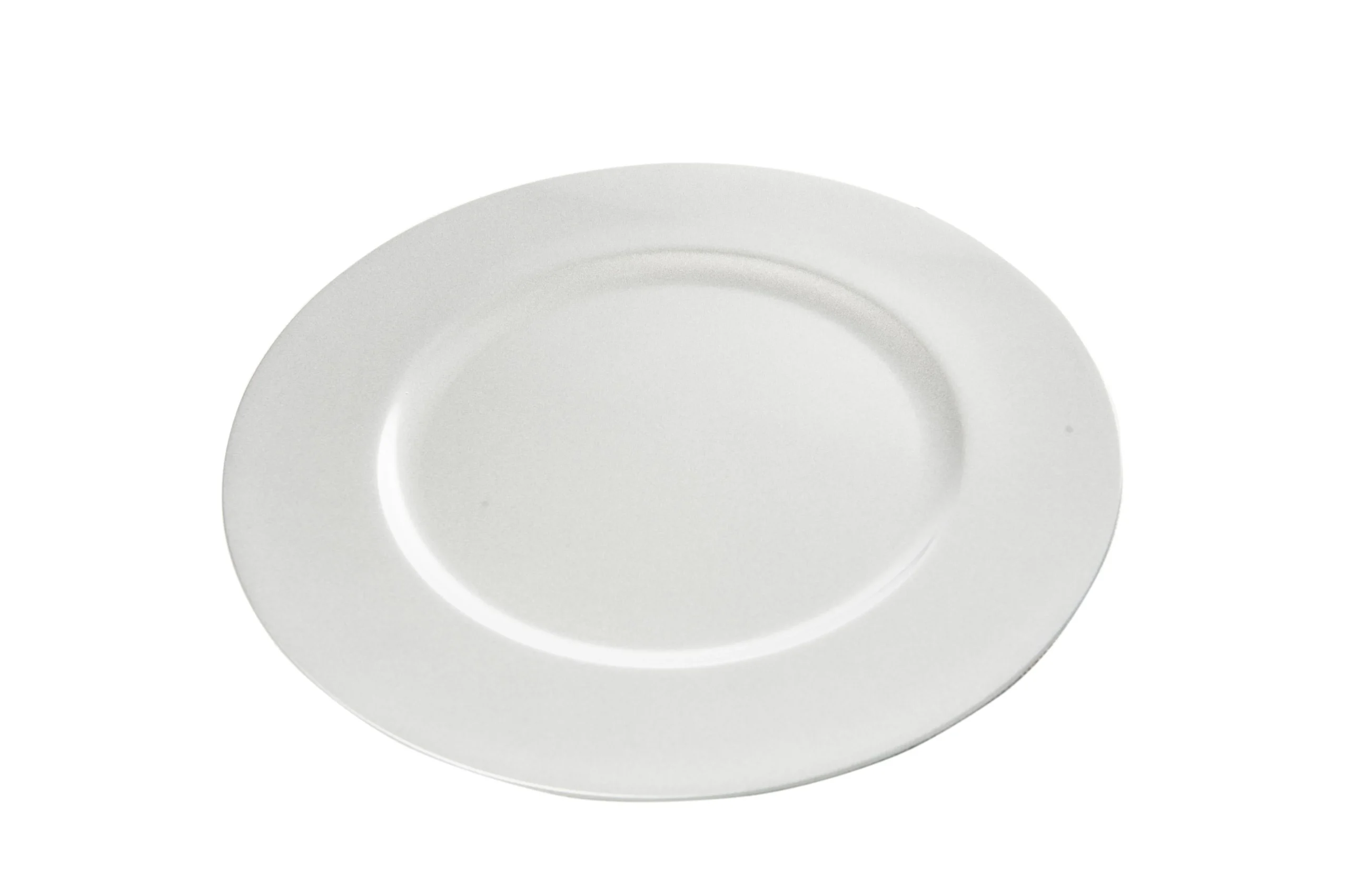 ARPIMEX Piatto Plastica D 38 Cm Argento
