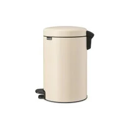 NEW ICON PATTUMIERA PEDALE 12L SOFT BEIGE