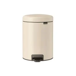 NEW ICON PATTUMIERA PEDALE 5L SOFT BEIGE