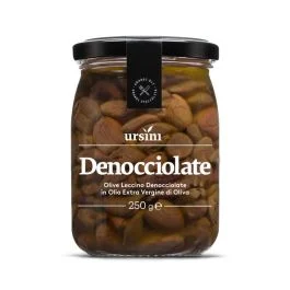 OLIVE LECCINO DENOCCIOLATE 250 GR