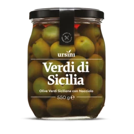 OLIVE VERDI DI SICILIA 550 GR.