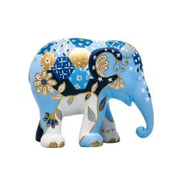 ELEFANTE PATCHIE INDIGO 20 CM