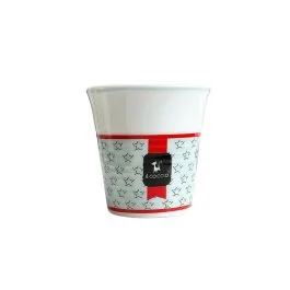 PLASTIC BICCHIERINO DA CAFFE IN PORCELLANA