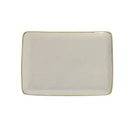 CONCERTO GRIGIO PERLA VASSOIO RETTANGOLARE 27X19 CM
