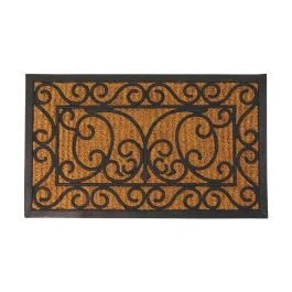 ZERBINO IN GOMMA RETTANGOLARE CON STOINO 46X77 CM