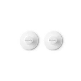 RENEW SET 2 GANCI PORTA ASCIUGAMANI BIANCO