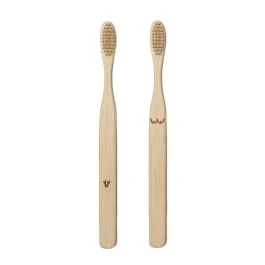 SET 2 SPAZZOLINI NUDIE IN BAMBOO