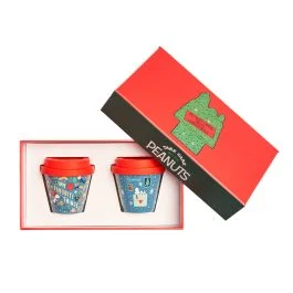 SNOOPY SET 2 TAZZINE ESPRESSO NATALE 10