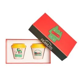 SNOOPY SET 2 TAZZINE ESPRESSO NATALE 15