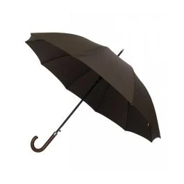 OMBRELLO LUNGO HOMME EN CANNE MARRONE