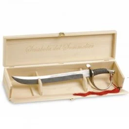 SCIABOLA SOMMELIER CON CASSETTA