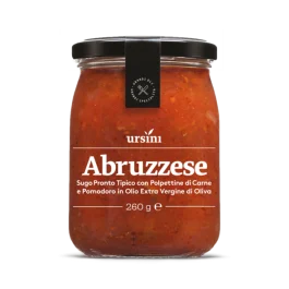 SUGO ABRUZZESE CON POLPETTINE 260 GR.