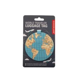 ETICHETTA PER BAGAGLI WORLD TRAVELER