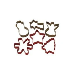 CHRISTMAS STAMPI PER BISCOTTI 6 PZ