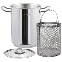 GRANCUCINA ASPARAGERA 16 CM CON COPERCHIO