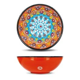 ISTANBUL COPPA PER INSALATA 21 CM ARANCIO