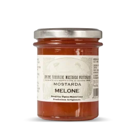 MOSTARDA DI MELONE E LIME 240 GR.