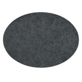 TRUMAN TOVAGLIETTA OVALE PELLE VEGANA NERO