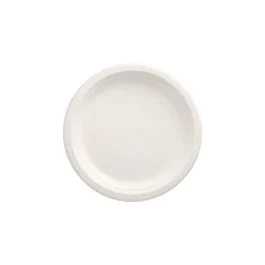 PURE PIATTO CANNA DA ZUCCHERO 23 CM 12PZSENZA SCOMPARTI BIANCO