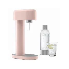 RUBY GASATORE PER ACQUA FRIZZANTE ROSA CHIARO COMPATIBILE CON SODASTREAM