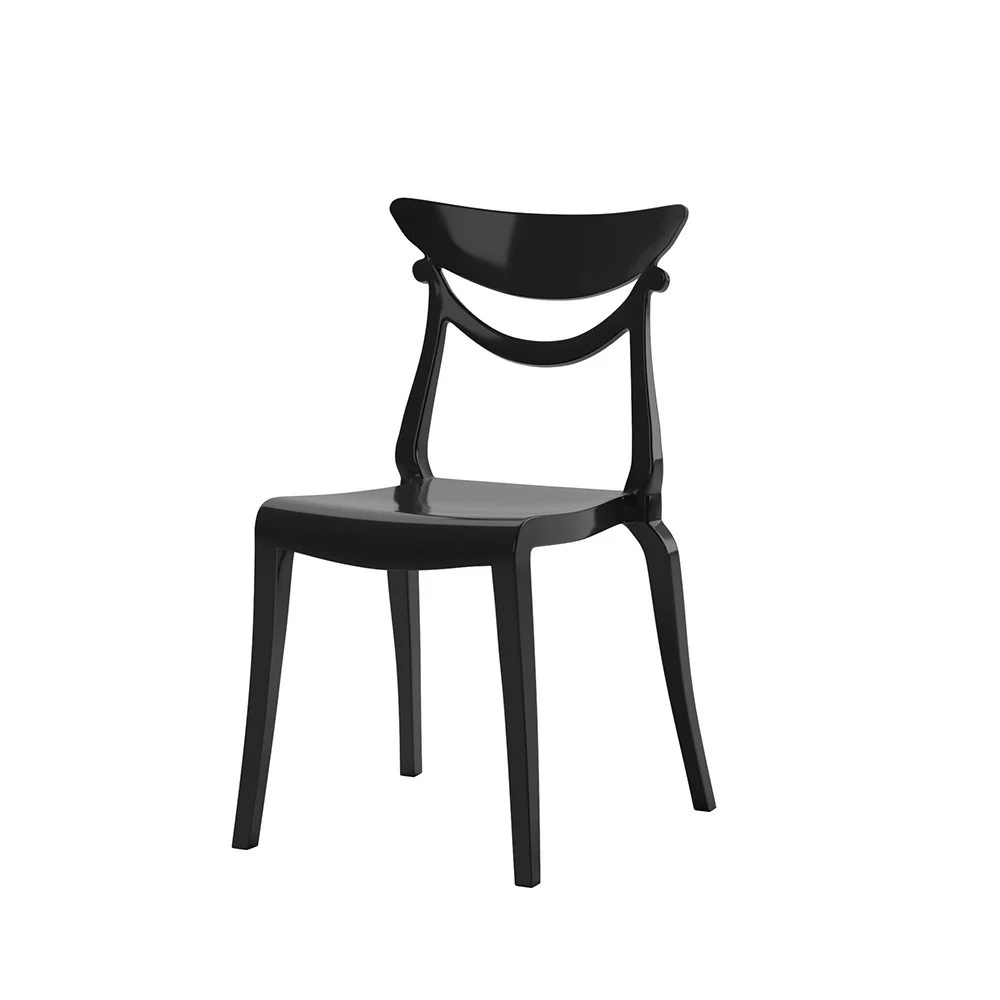 Alma Design Marlene sedie in policarbonato trasparente o nylon